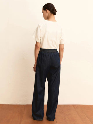 Pantalone in denim stretch