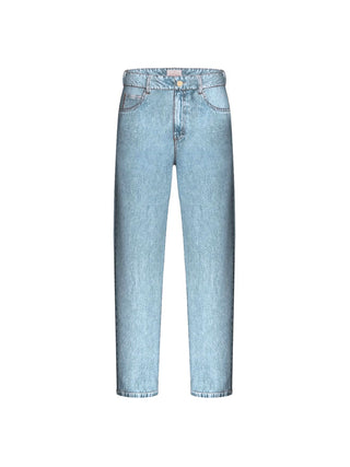5 tasche mom fit in denim