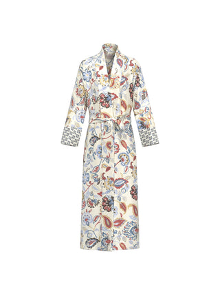 Kimono in twill stampato