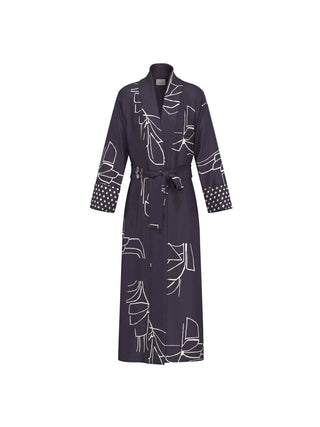 Kimono in twill stampato