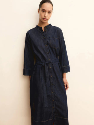 Abito in denim stretch