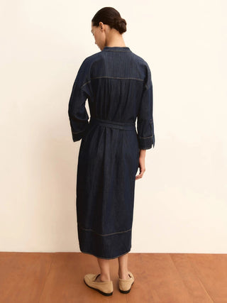 Abito in denim stretch