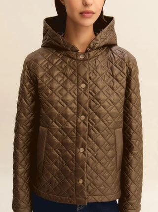 Giubbino trapuntato in tessuto antigoccia