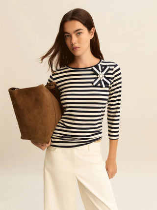 T-shirt in jersey stretch