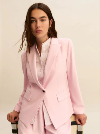 Giacca in viscosa con lamé