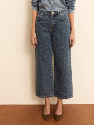 Denim cropped