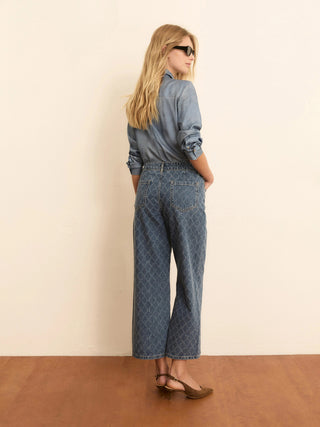 Denim cropped