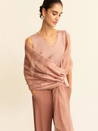 Stola in organza