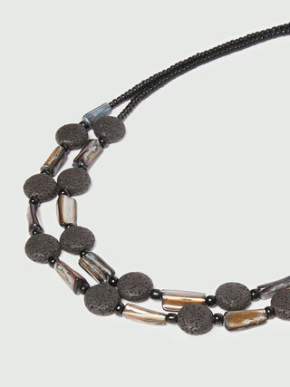 Collana con perline