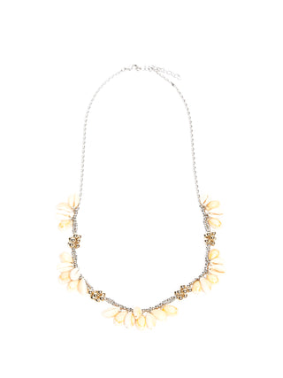 Collana con perline e conchiglie