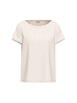 Blusa in crepe di misto seta