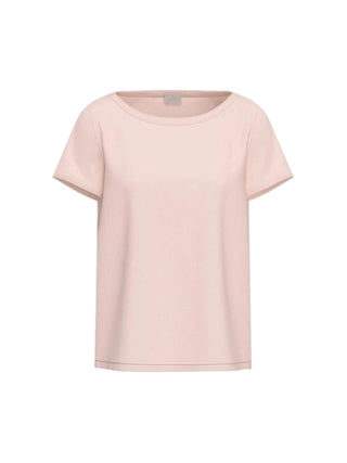 Blusa in crepe di misto seta