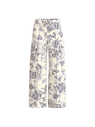 Pantaloni in cotone stretch