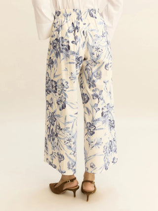 Pantaloni in cotone stretch