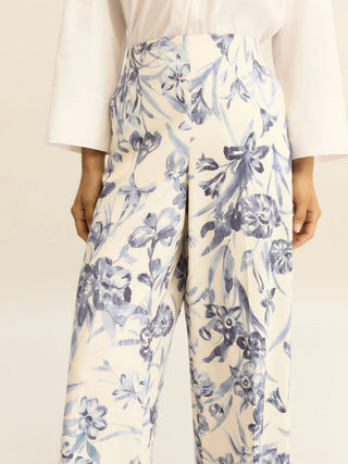 Pantaloni in cotone stretch