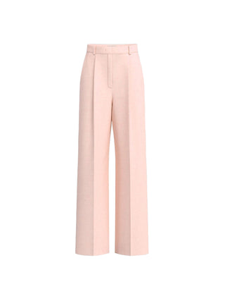 Pantalone in viscosa con lamé