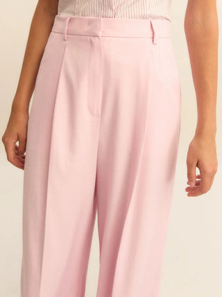 Pantalone in viscosa con lamé