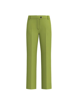Pantalone dritto in tessuto stretch
