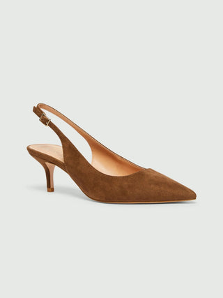 Slingback con tacco sottile