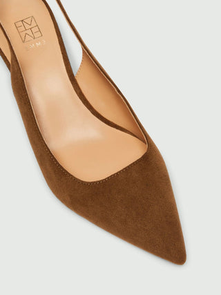 Slingback con tacco sottile
