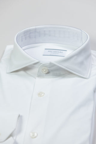 Camicia con collo francese