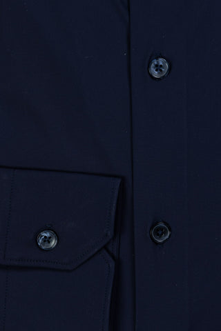 Camicia con collo francese
