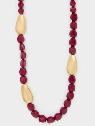 Collana alex lunga con dettagli