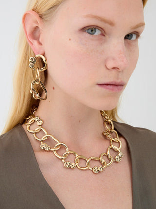 Collana girocollo catena chuncky oro