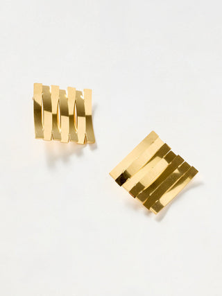 Orcchini quadrati oro