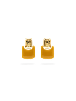 Orecchini polly over in resina