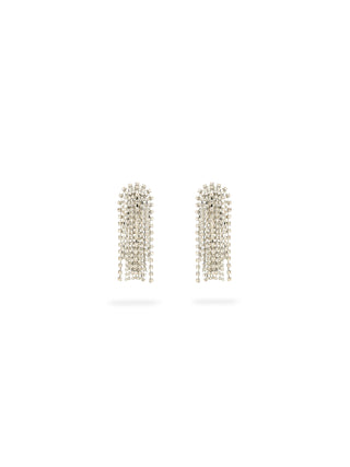 Orecchini celine frange e pietre