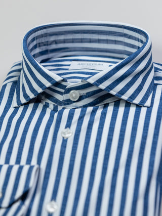 Camicia con collo francese