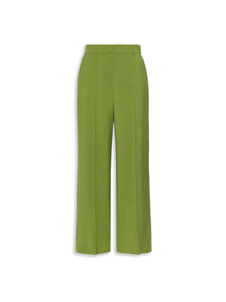 Pantalone palazzo in lana stretch