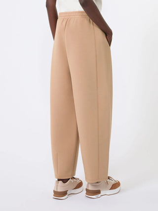 Pantalone barrel leg in jersey scuba