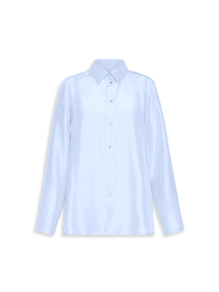 Camicia in habotai di seta