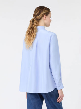 Camicia in habotai di seta