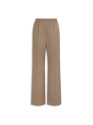 Pantalone in batavia di lana stretch