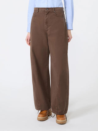 Pantalone in drill di cotone
