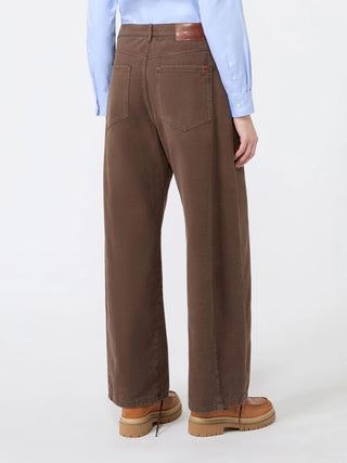 Pantalone in drill di cotone