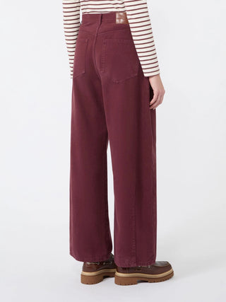 Pantalone in drill di cotone