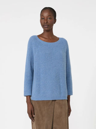 Maglia in filato di misto mohair