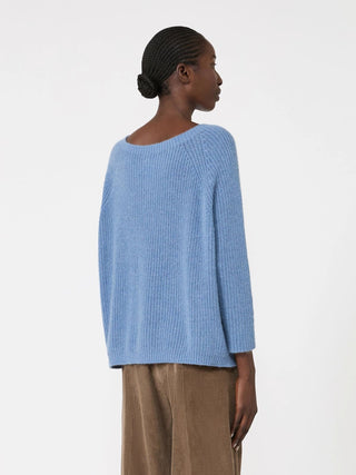 Maglia in filato di misto mohair