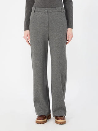 Pantalone in jersey micro jacquard
