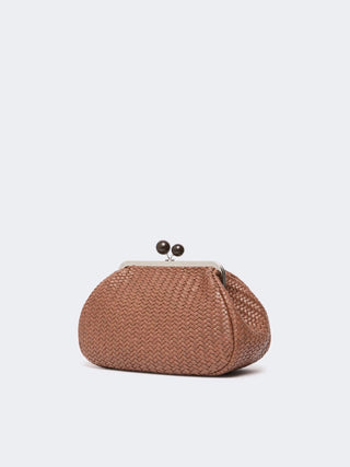 Pasticcino bag medium in pelle intrecciata