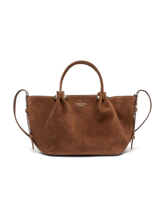 Tote bag piccola in suede