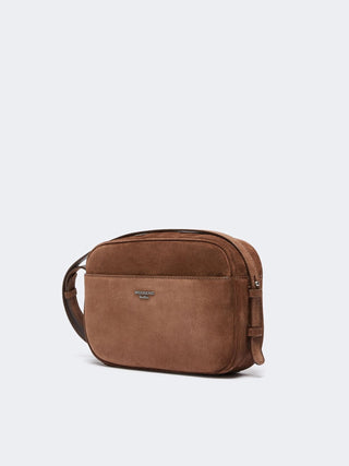 Camera bag daily casual in suede