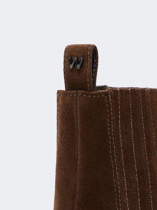 Chelsea boot in pelle scamosciata