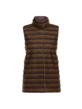 Gilet lungo in jersey