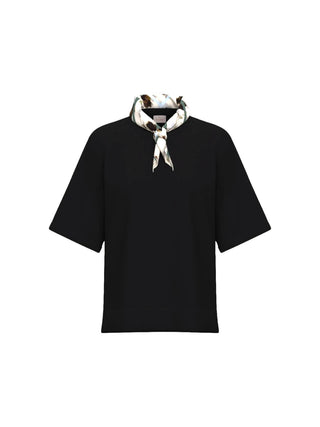 T-shirt in cotone stretch