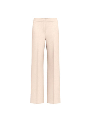 Pantalone dritto in jersey jacquard